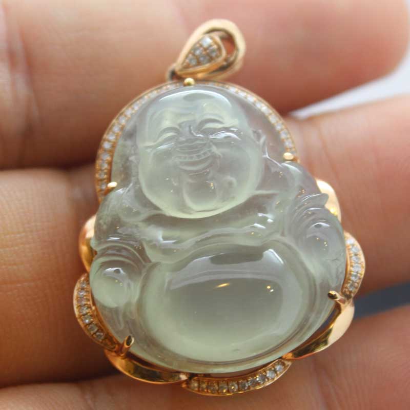 北京买翡翠玉佛