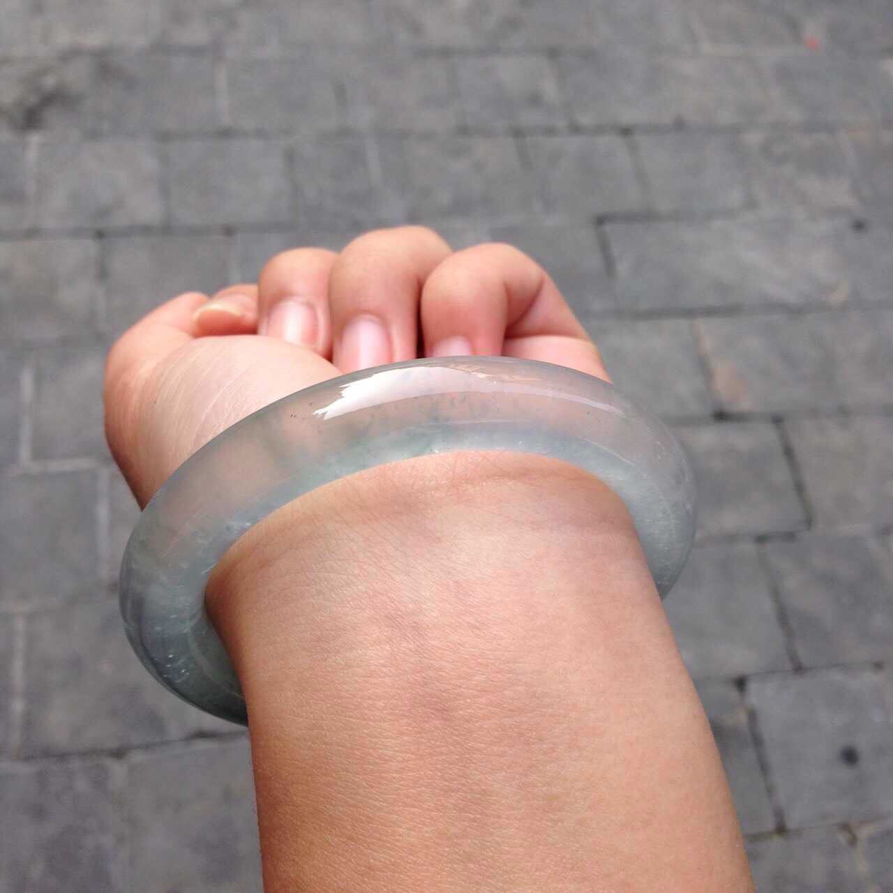 北京玻璃种圆镯