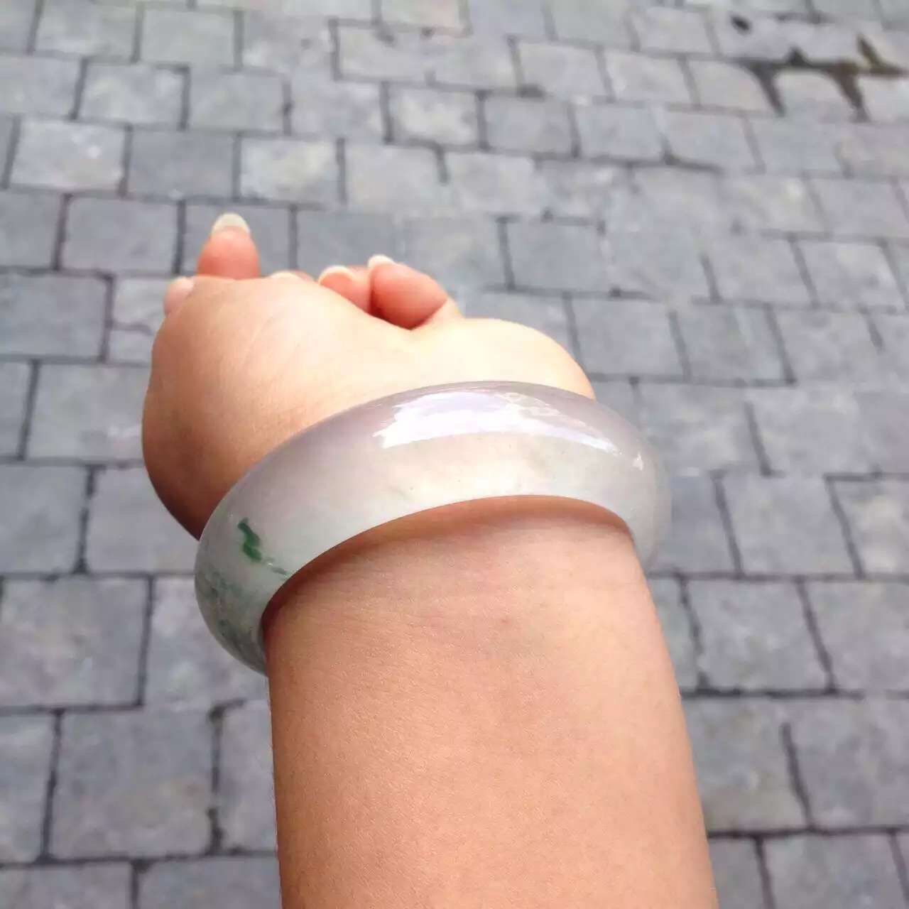 北京飘绿花手镯58